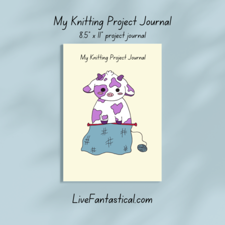 My Knitting Project Journal (signed copy)