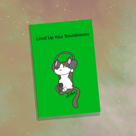 Level Up Your Soundwaves: The Purr-fect Harmony of Feline Frequencies almost blank journal (blank)